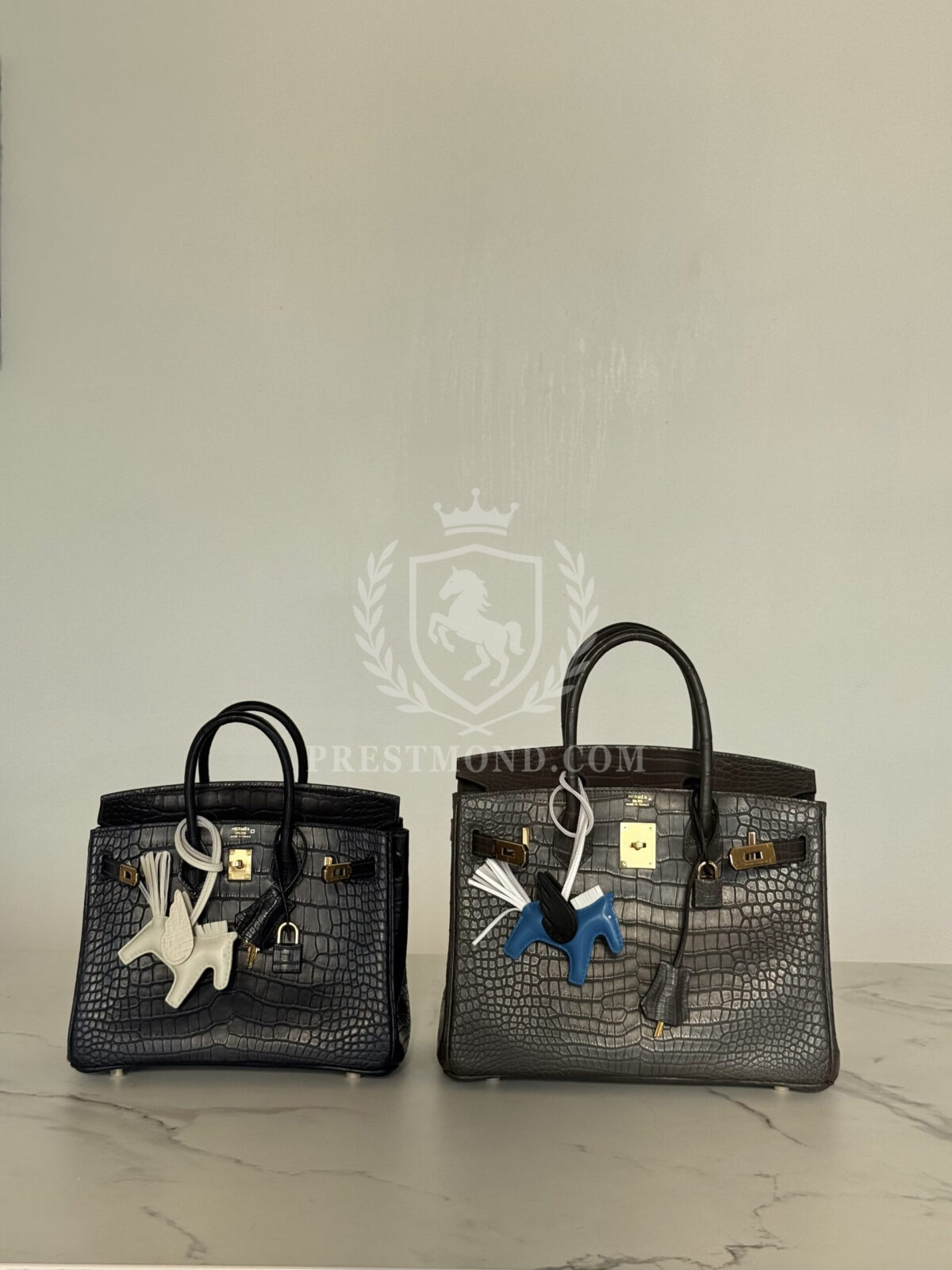 Birkin 25 Blue Sapphire croco Marine GHW — изображение 14