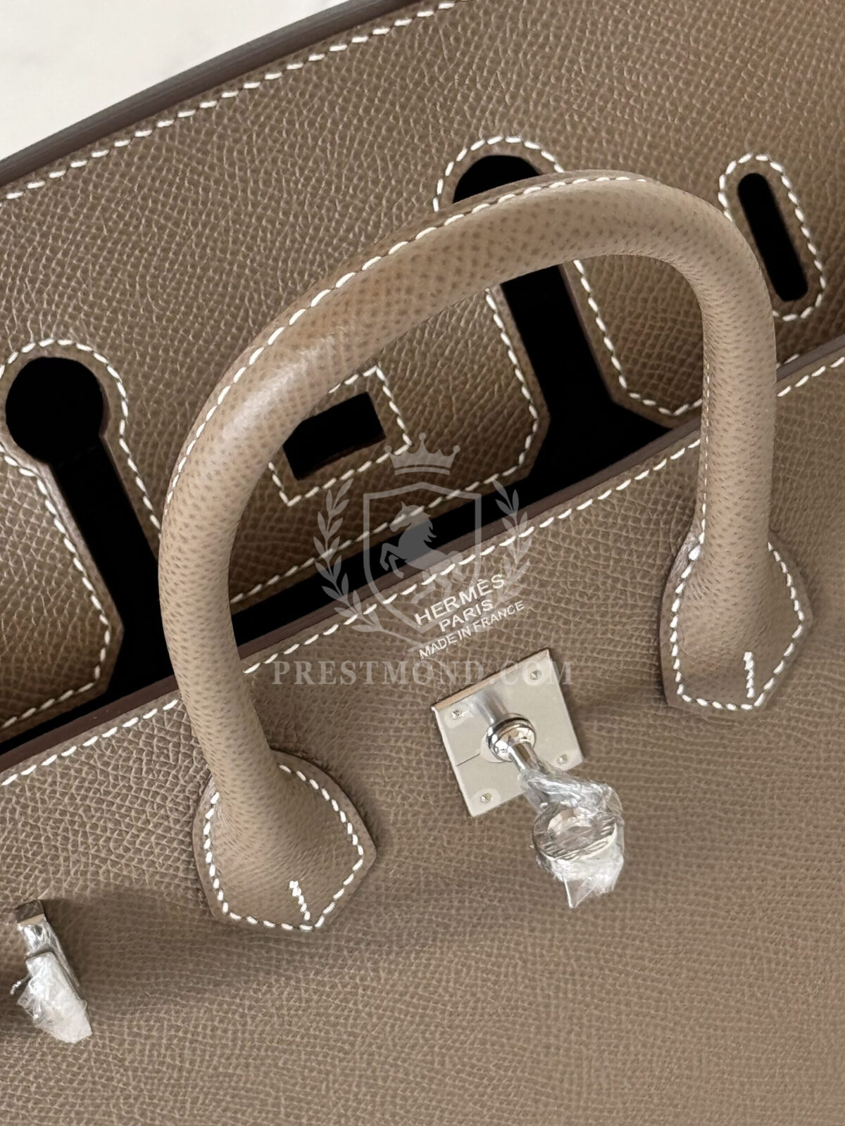 Birkin 25 Epsom Etoupe PHW — изображение 6