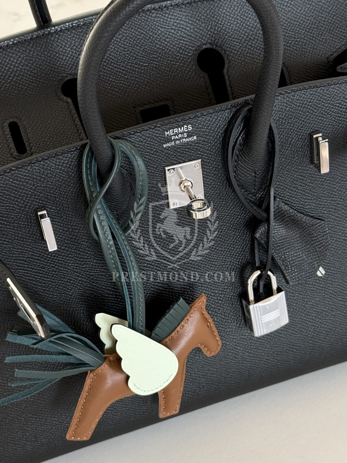 Birkin 25 Togo Black Epson PHW — изображение 9