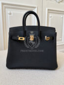 Birkin 25 Togo Black GHW