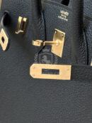 Birkin 25 Togo Black GHW