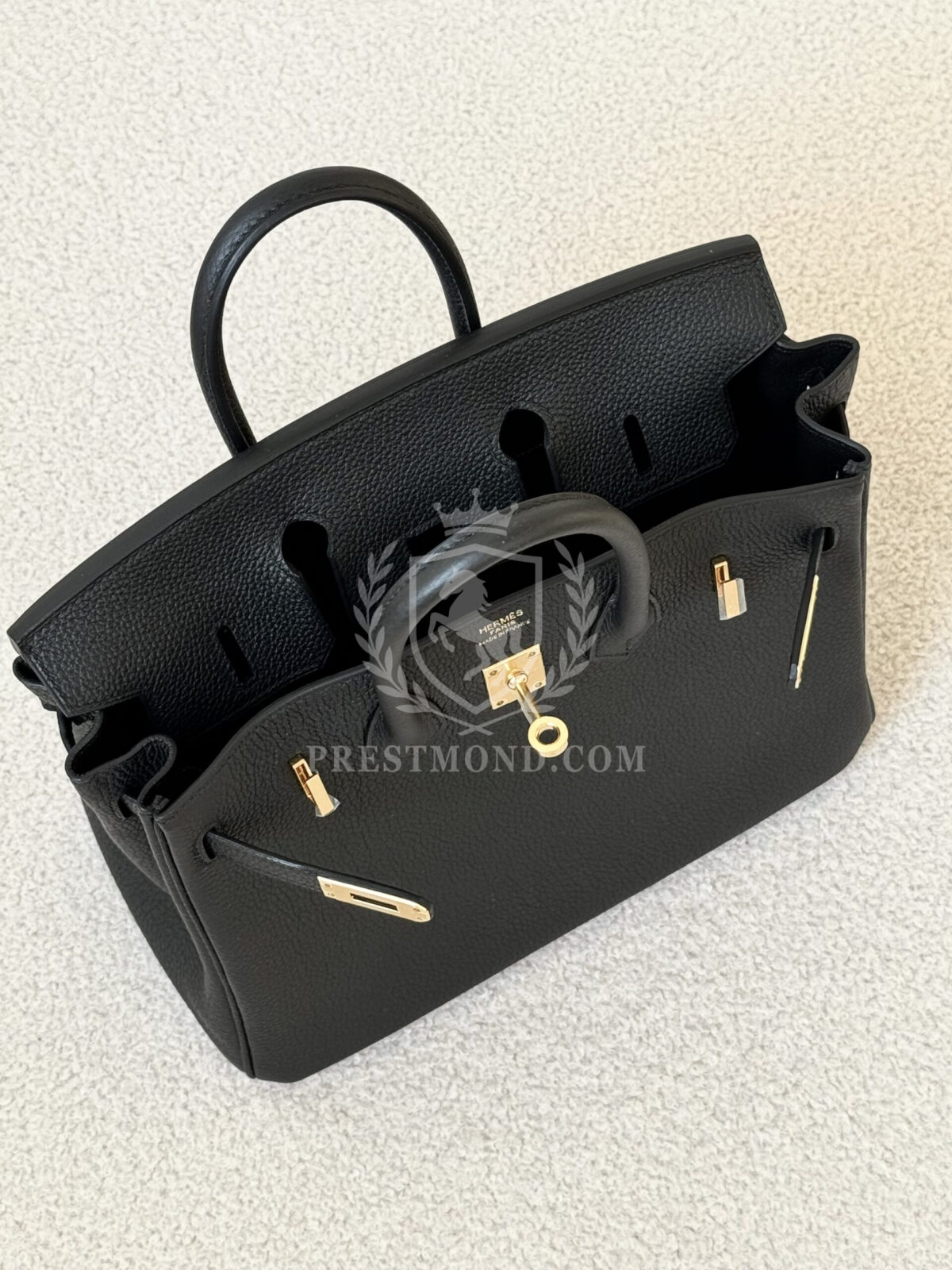 Birkin 25 Togo Black GHW — изображение 8