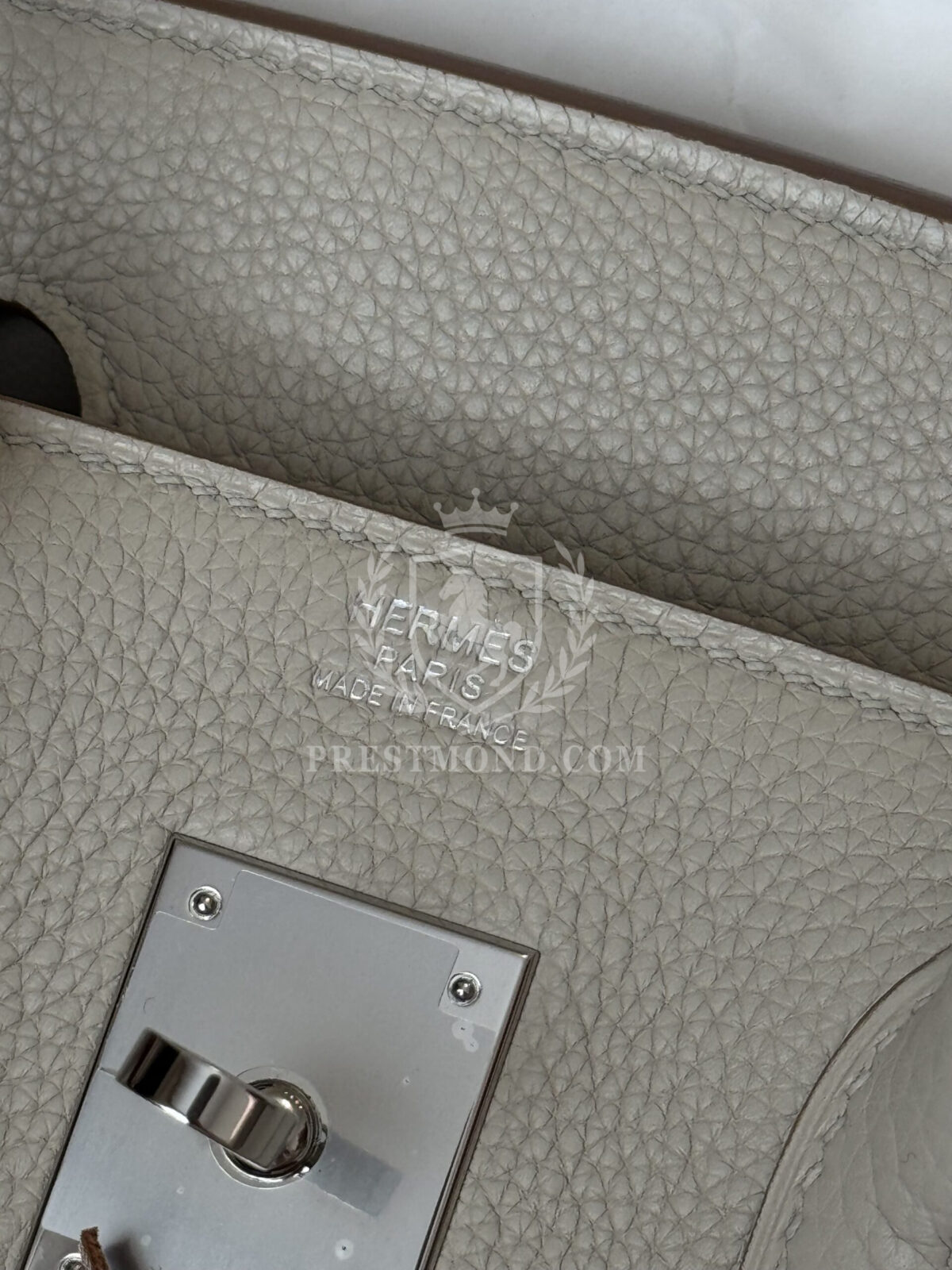 Birkin 30 Togo Beton PHW — изображение 4