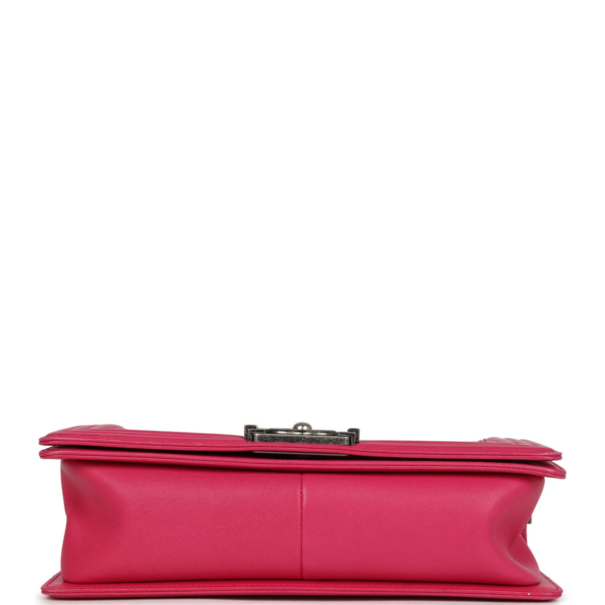 Chanel Medium Boy Bag Pink Lambskin Aged Ruthenium Hardware — изображение 6