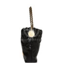 Chanel Mini 22 Bag Black Calfskin Gold Hardware