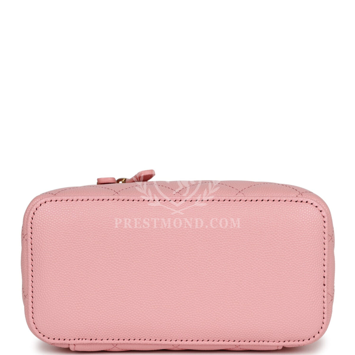 Chanel Small Classic Vanity Case Pink Caviar Light Gold Hardware — изображение 6