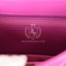 Chanel Small Crush Flap Bag Purple Shiny Aged Calfskin Brushed Gold Hardware