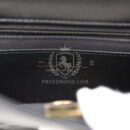 Chanel Mini Charms Flap Bag Black Lambskin Brushed Gold Hardware