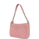 Vintage Chanel Timeless Shoulder Bag Pink Caviar Gold Hardware