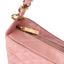 Vintage Chanel Timeless Shoulder Bag Pink Caviar Gold Hardware