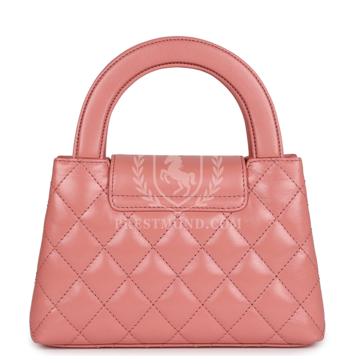 Chanel Small Kelly Shopper Pink Shiny Aged Calfskin Brushed Gold Hardware — изображение 4