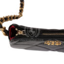 Chanel 19 Hobo Chain Bag Black Calfskin Mixed Metal Hardware