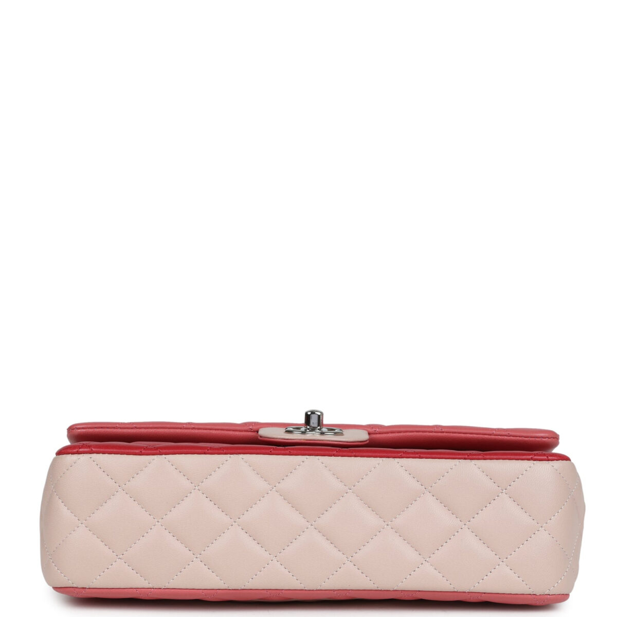 Chanel Medium Valentine Single Flap Bag Tricolored Lambskin Silver Hardware — изображение 6