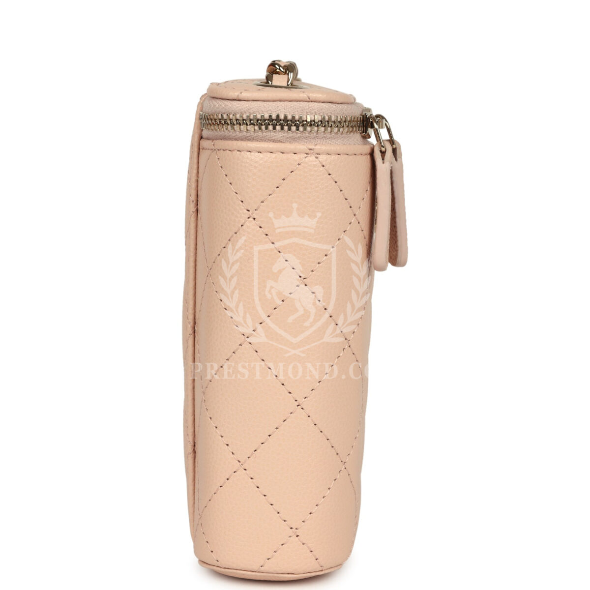 Chanel Mini Clutch Vanity Bag Beige Caviar Light Gold Hardware — изображение 3