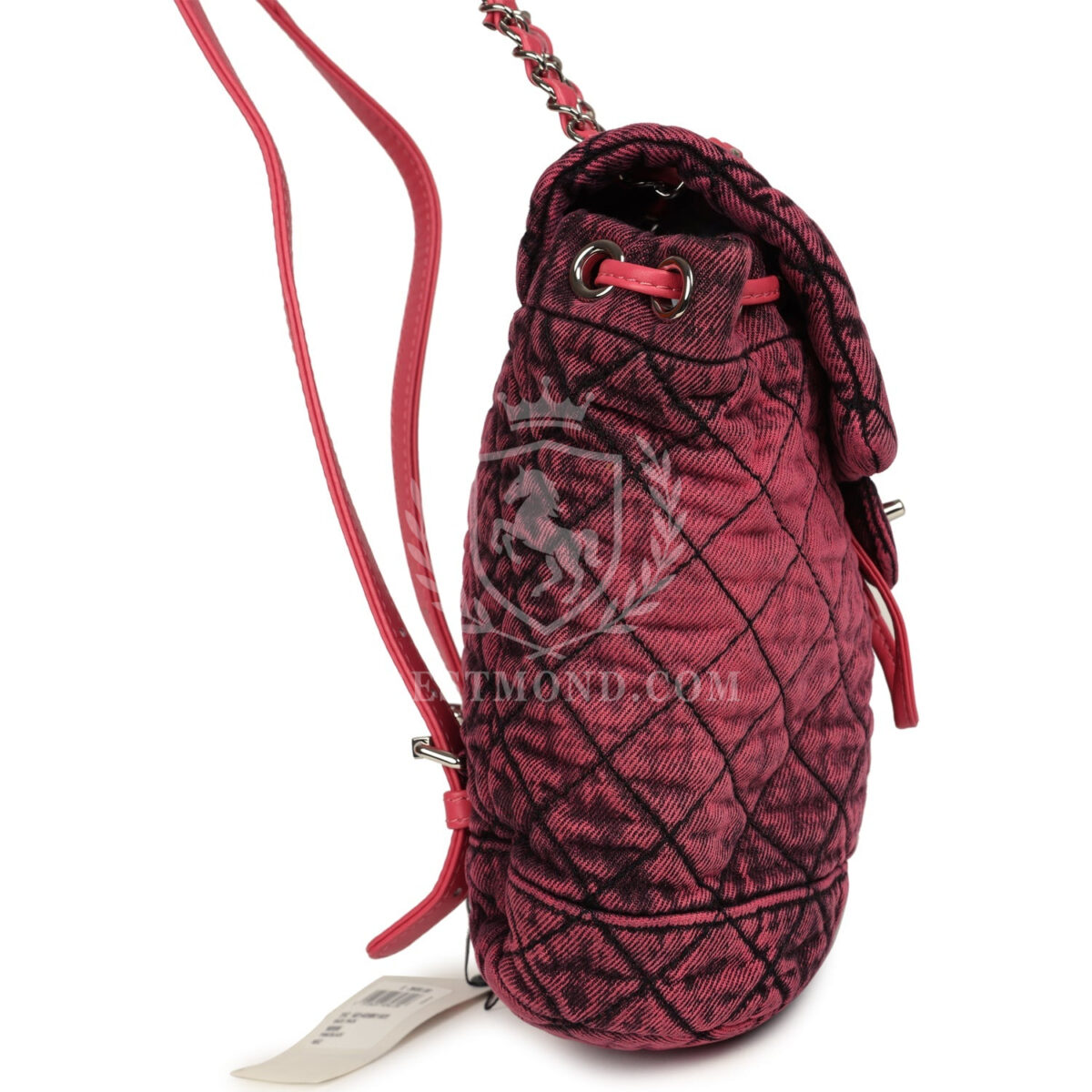 Chanel Denimpression Urban Spirit Backpack Pink Washed Denim Silver Hardware — изображение 3