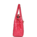 Chanel Small Kelly Shopper Dark Pink Shiny Aged Calfskin Brushed Gold Hardware