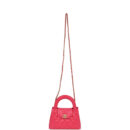 Chanel Small Kelly Shopper Dark Pink Shiny Aged Calfskin Brushed Gold Hardware