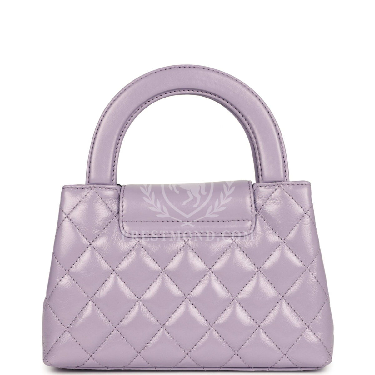 Chanel Small Kelly Shopper Light Purple Shiny Aged Calfskin Brushed Gold Hardware — изображение 4