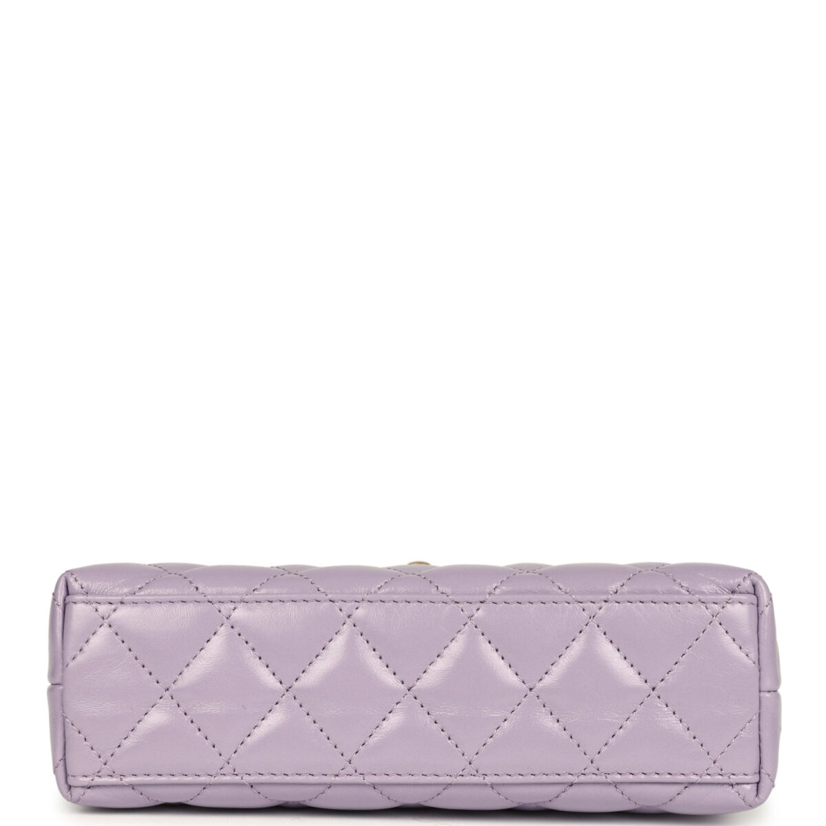 Chanel Small Kelly Shopper Light Purple Shiny Aged Calfskin Brushed Gold Hardware — изображение 6