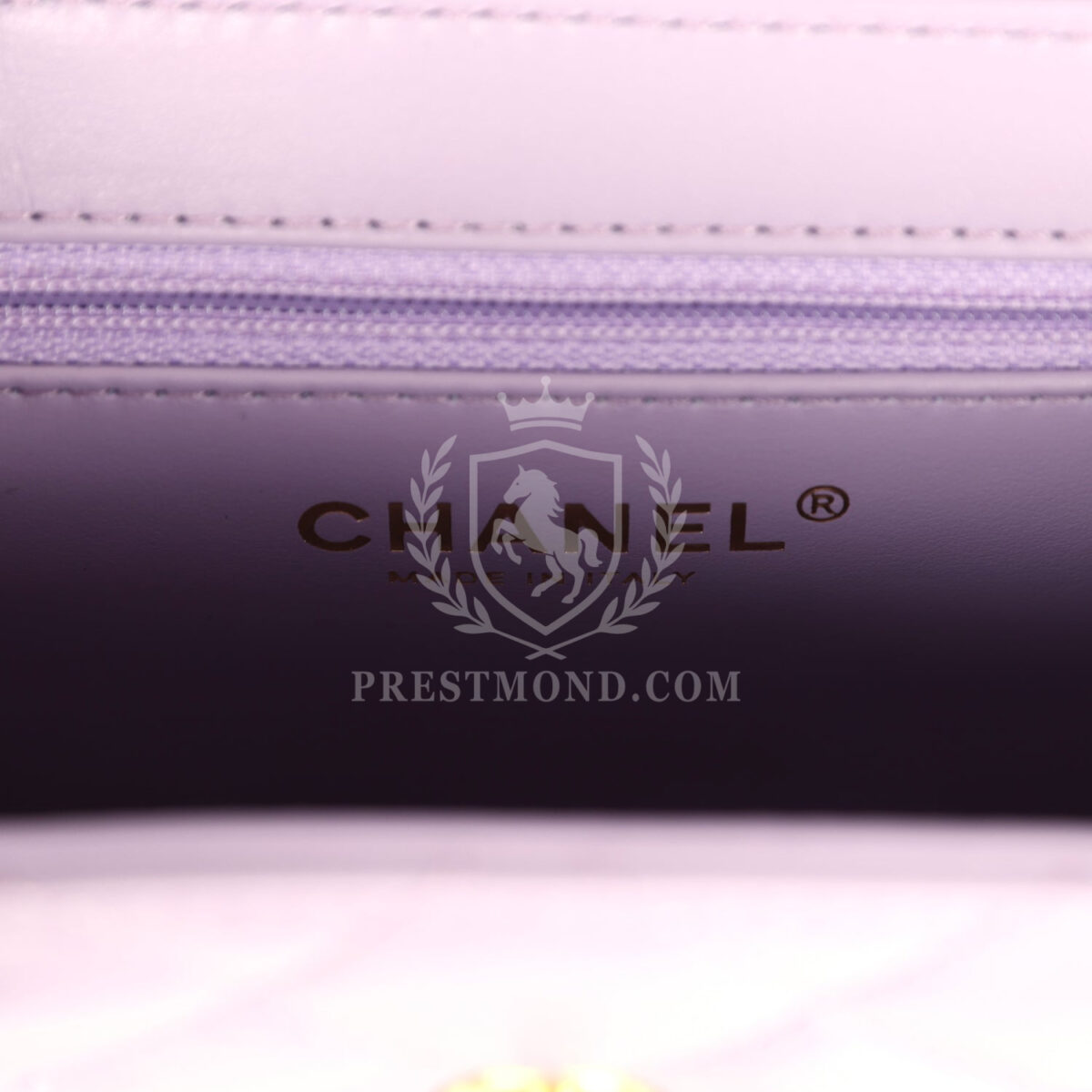 Chanel Small Kelly Shopper Light Purple Shiny Aged Calfskin Brushed Gold Hardware — изображение 9