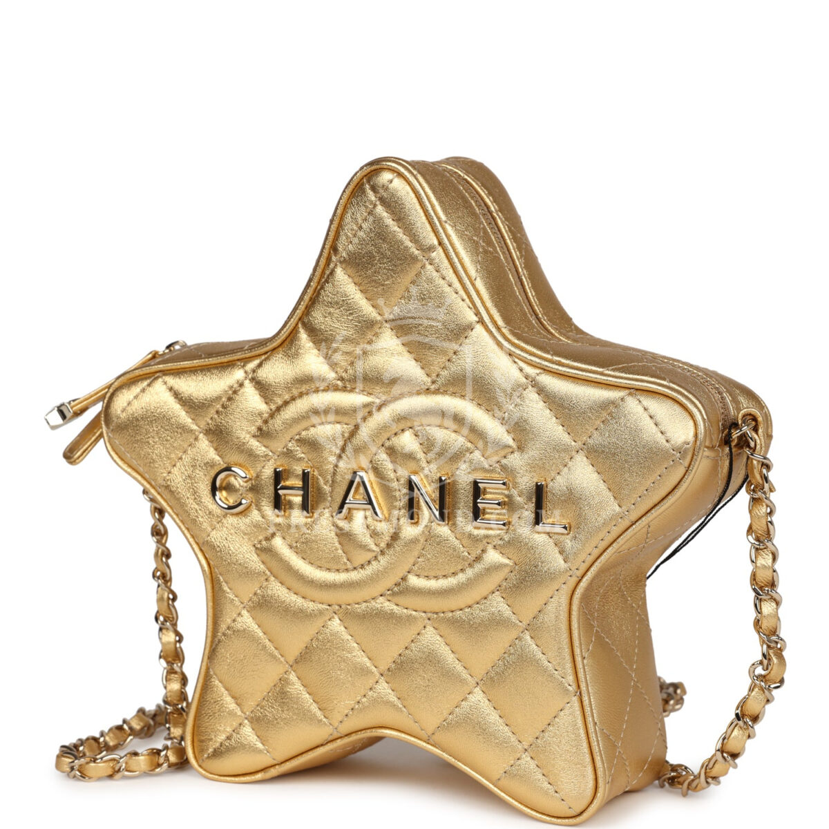 Chanel Star Bag Metallic Gold Lambskin Gold Hardware — изображение 5