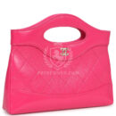 Chanel Nano 31 Shopper Hot Pink Shiny Aged Calfskin Gold Hardware