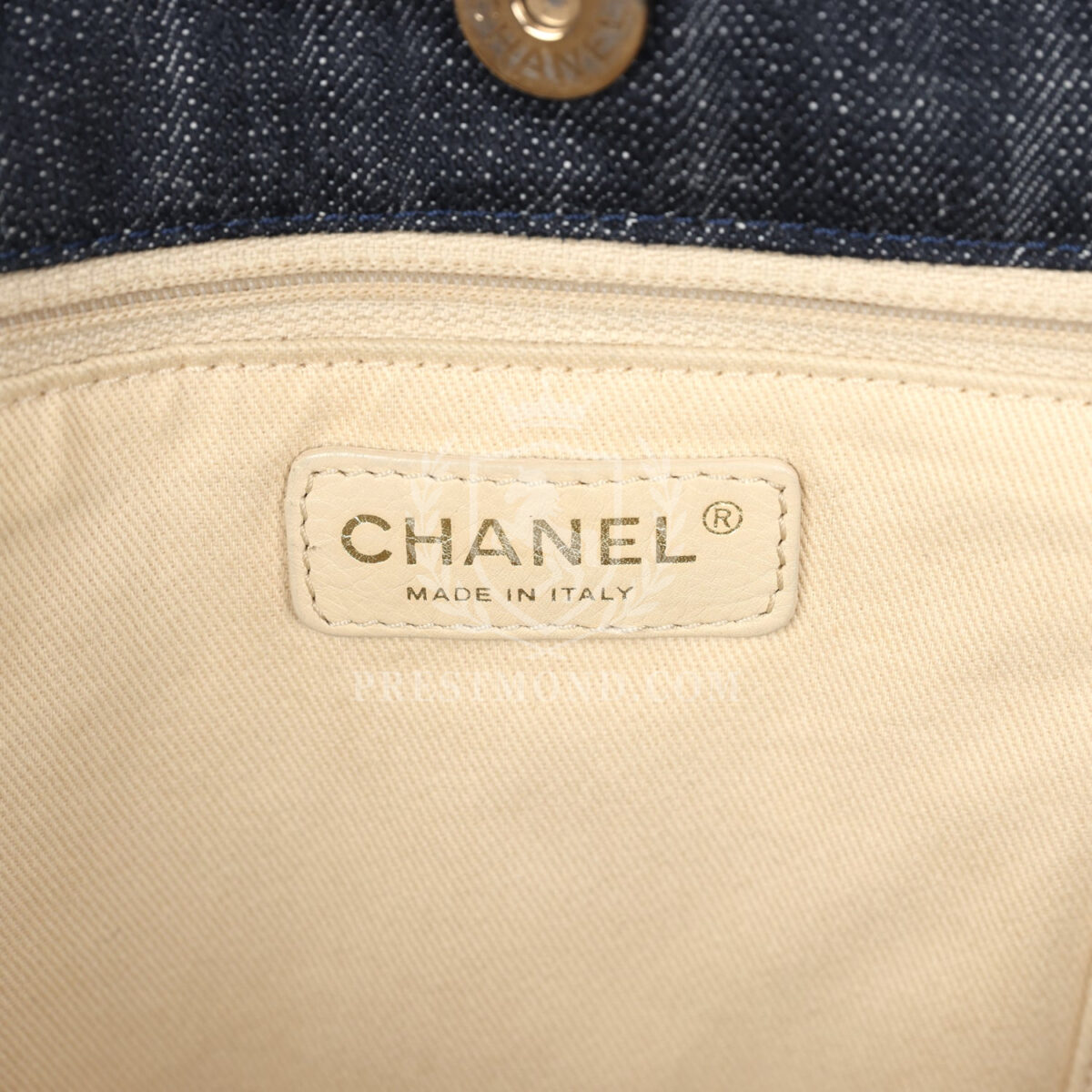 Chanel Night Flight Embroidered Shopping Tote Multicolored Denim Gold Hardware — изображение 10