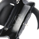 Chanel Small Kelly Shopper Dark Grey and Black Plaid Canvas Ruthenium Hardware