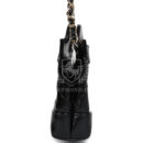 Chanel Micro 31 Shopper Black Shiny Lambskin Light Gold Hardware