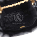 Chanel Mini 22 Bag Black Calfskin Pearls & Gold Hardware