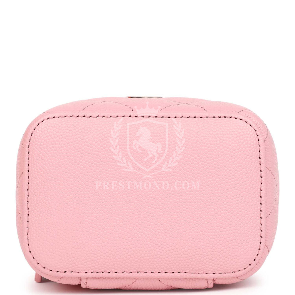 Chanel Mini Square Vanity Case Crossbody Bag Pink Caviar Light Gold Hardware — изображение 6