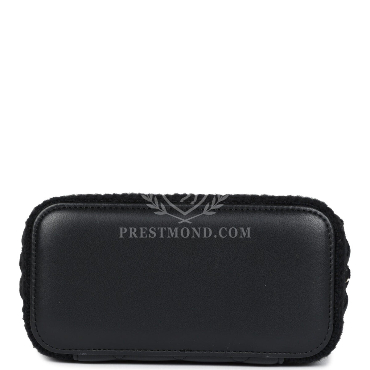 Chanel Small Vanity Case Black Crochet and Lambskin Light Gold Hardware — изображение 6