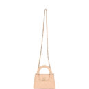 Chanel Small Kelly Shopper Beige Shiny Aged Calfskin Brushed Gold Hardware