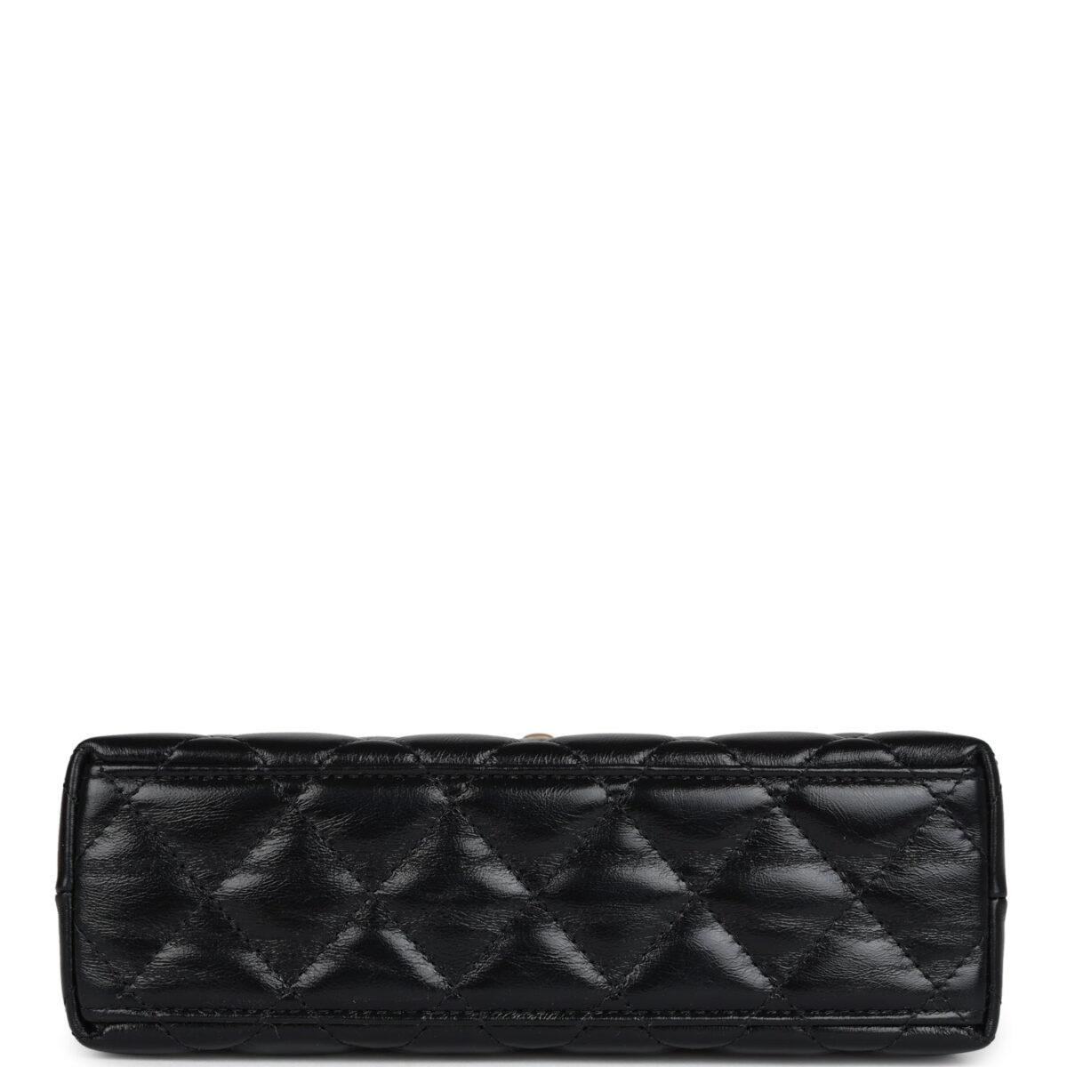 Chanel Small Kelly Shopper Black Shiny Aged Calfskin Brushed Gold Hardware — изображение 7