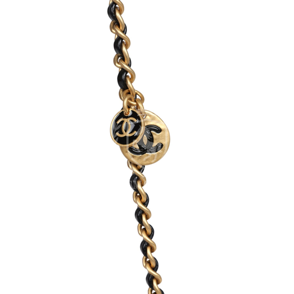 Chanel Mini Flap Bag Black Shiny Caviar Brushed Gold Hardware — изображение 8