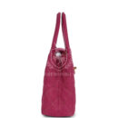 Chanel Small Kelly Shopper Pink Washed Denim Brushed Gold Hardware