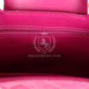 Chanel Small Kelly Shopper Pink Washed Denim Brushed Gold Hardware
