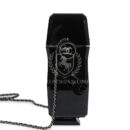 Chanel Limited Edition Robot Minaudière Bag Black Plexiglass and Crystals Ruthenium Hardware