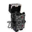 Chanel Limited Edition Robot Minaudière Bag Black Plexiglass and Crystals Ruthenium Hardware