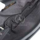Chanel Flap Bag Black Calfskin Light Gold Hardware