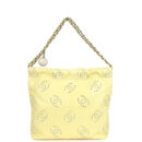 Chanel Small 22 Bag Yellow Shiny Calfskin Brushed Gold Hardware