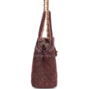 Chanel Small Kelly Shopper Pink Washed Denim Brushed Gold Hardware