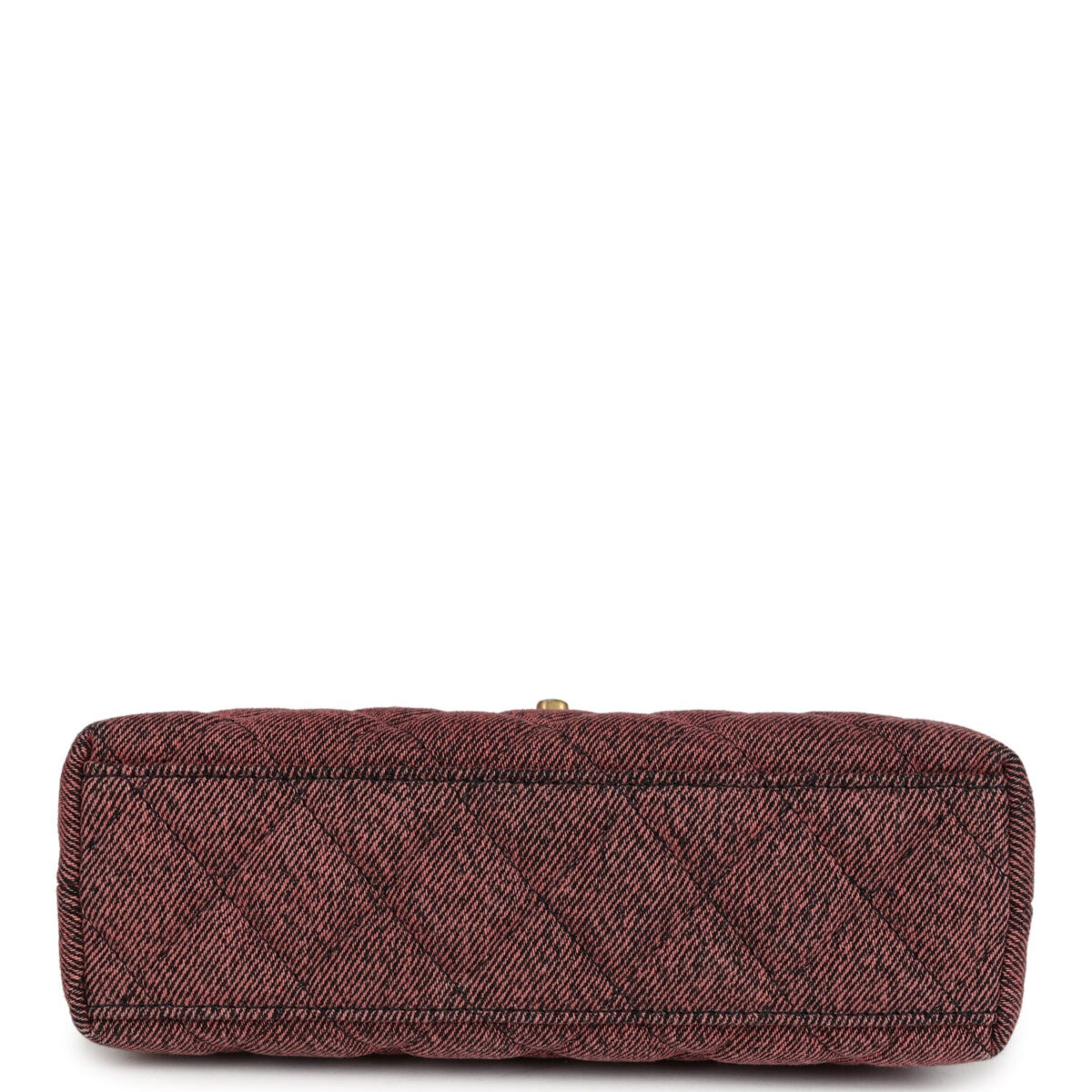 Chanel Small Kelly Shopper Pink Washed Denim Brushed Gold Hardware — изображение 6