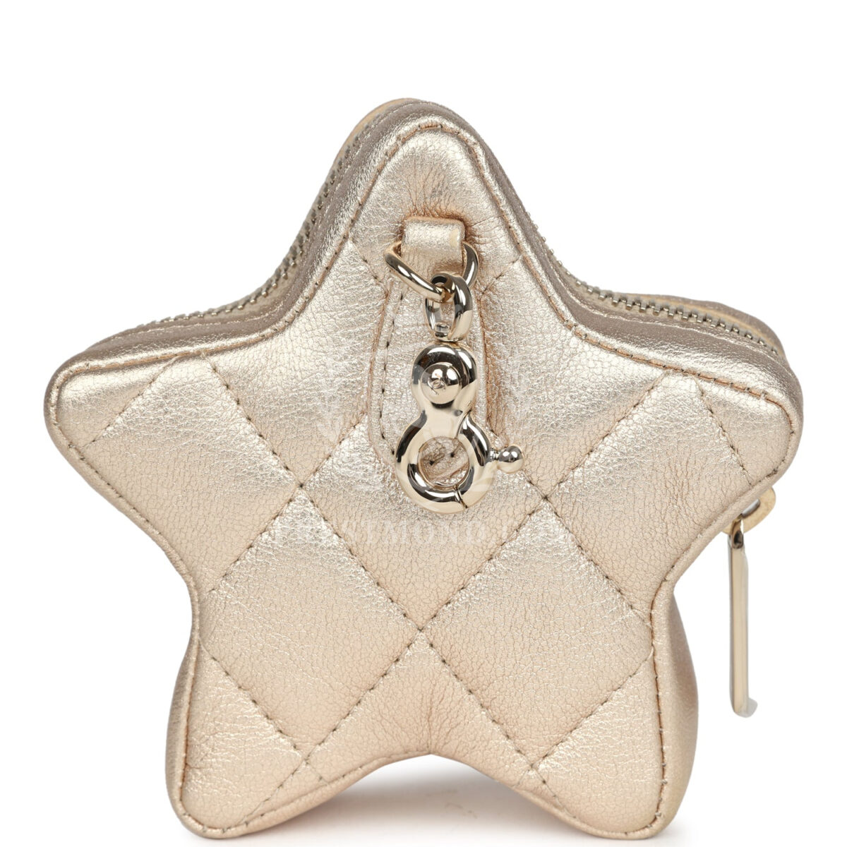 Chanel Walk Of Fame Star Clip-On Coin Purse Metallic Gold Goatskin Light Gold Hardware — изображение 4
