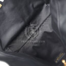Chanel Small Coco Shopping Bag Black Calfskin Antique Gold Hardware