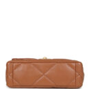 Chanel Medium 19 Flap Caramel Shiny Lambskin Mixed Metal Hardware