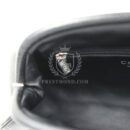 Chanel Timeless CC Kisslock Clutch Black Caviar Silver Hardware