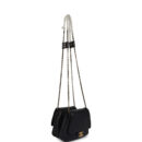 Chanel Twins Side Pack Black Lambskin Faux Pearls & Brushed Gold Hardware