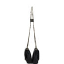 Chanel Twins Side Pack Black Lambskin Faux Pearls & Brushed Gold Hardware