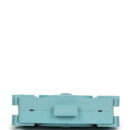Chanel Supermarket Boy Brick Lego Minaudiere Clutch Light Blue Plexiglass Silver Hardware